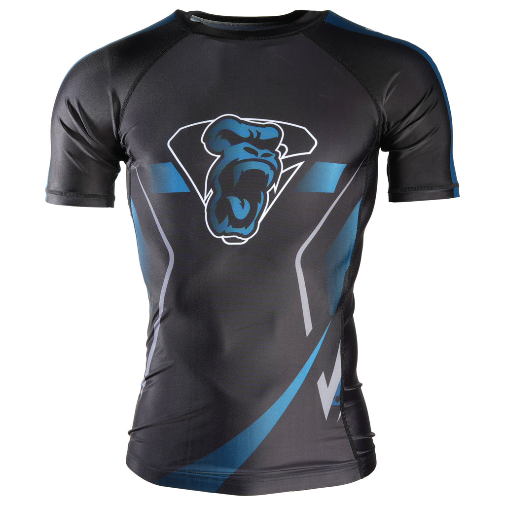 Short Sleeve Rashguard | Rampage Rashguard | Chimpjunkie