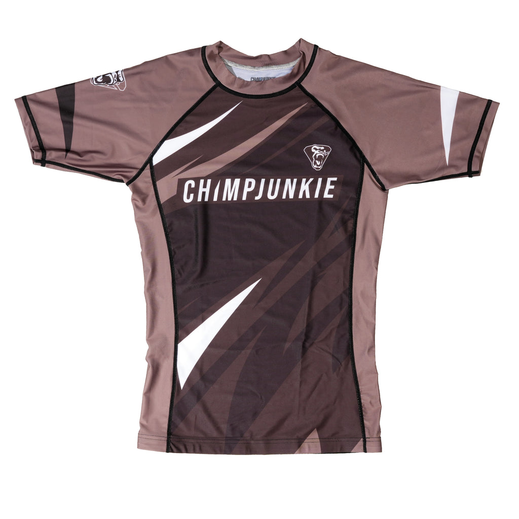 Short Sleeve Swim Top | Assault Ranked Rashguard | Chimpjunkie