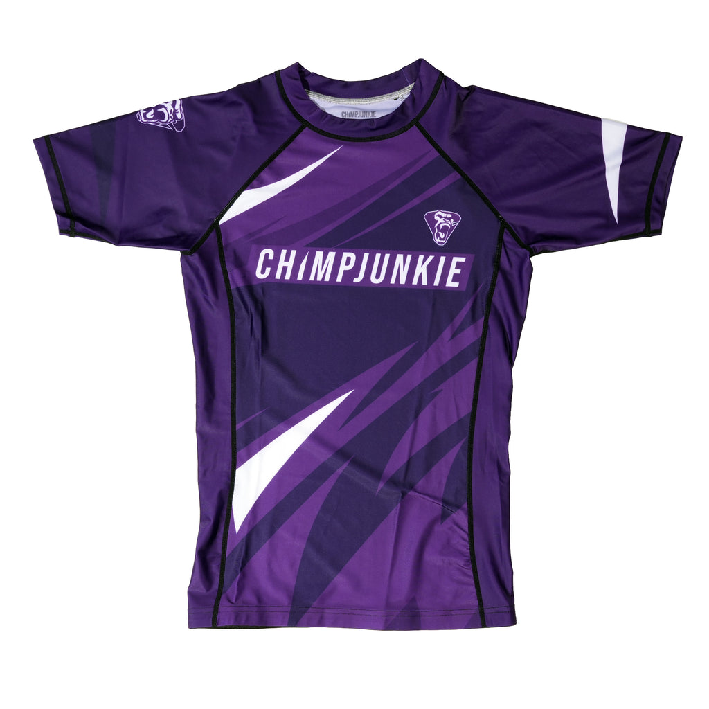 Short Sleeve Swim Top | Assault Ranked Rashguard | Chimpjunkie