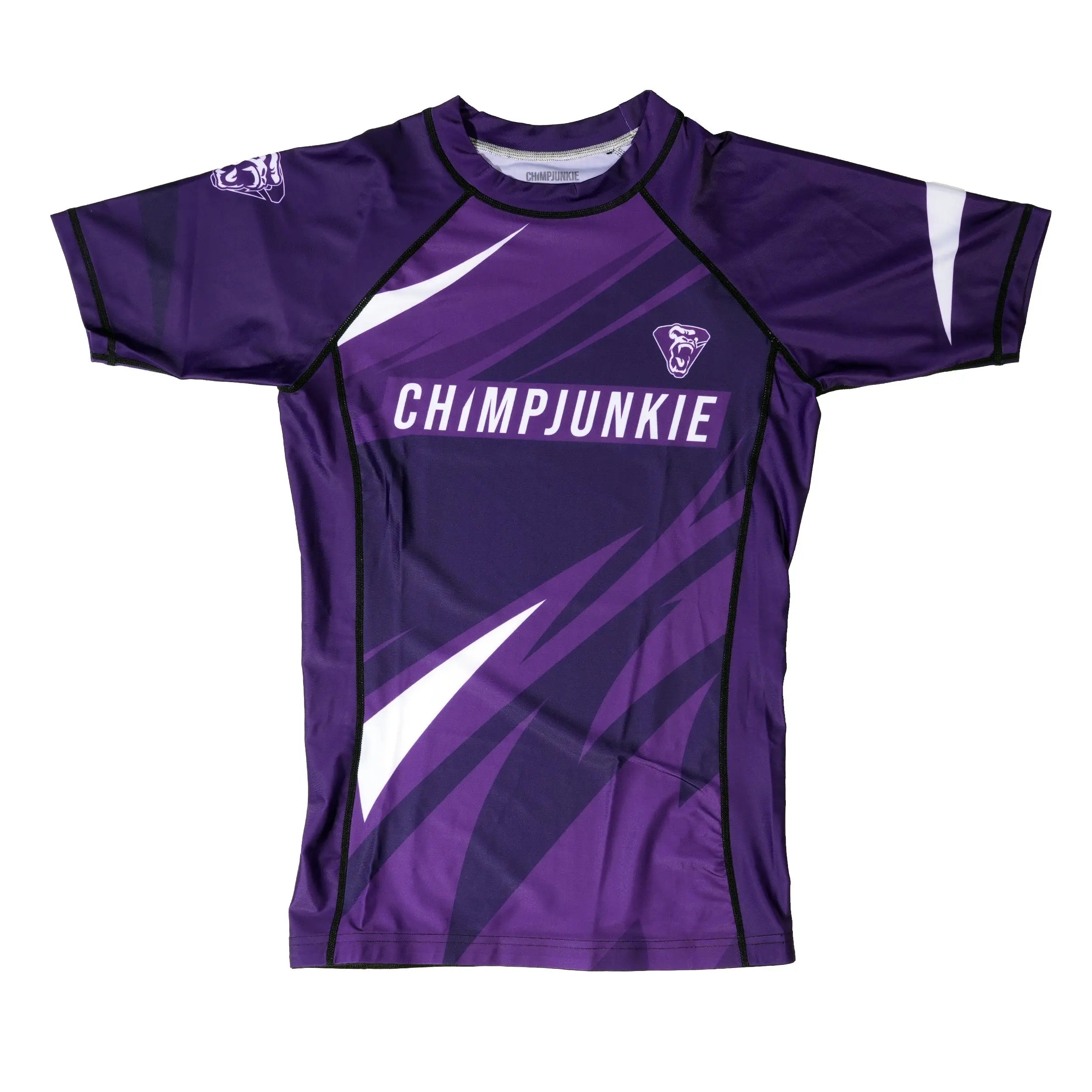 Short Sleeve Swim Top | Assault Ranked Rashguard | Chimpjunkie