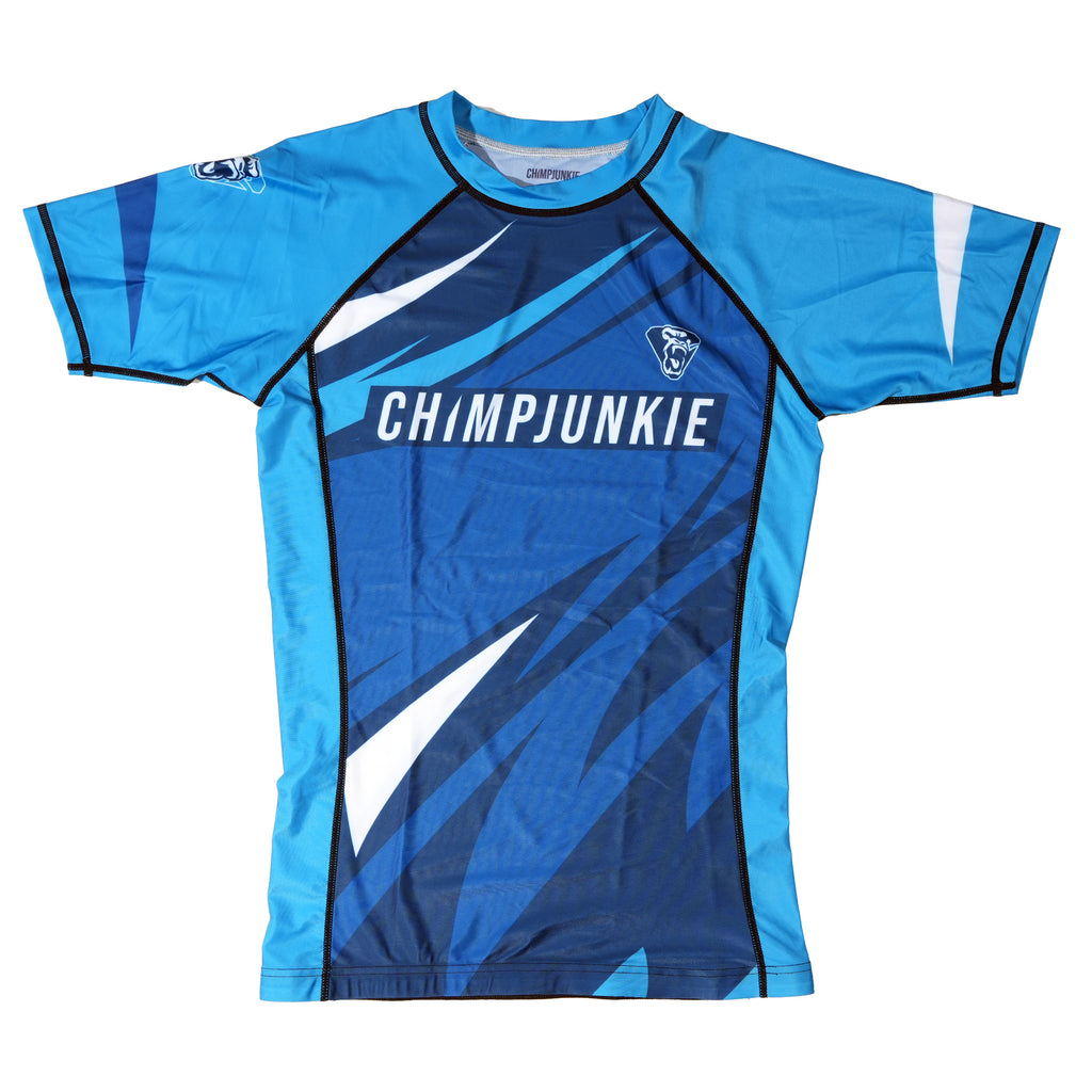 Short Sleeve Swim Top | Assault Ranked Rashguard | Chimpjunkie