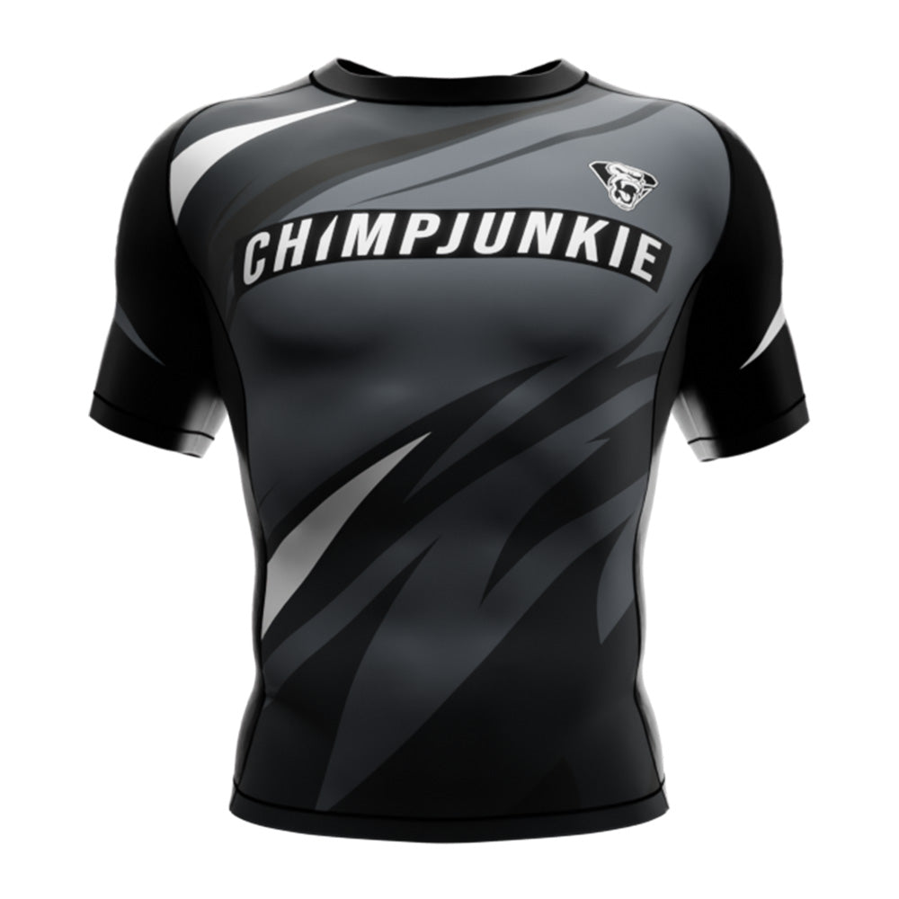 Short Sleeve Swim Top | Assault Ranked Rashguard | Chimpjunkie