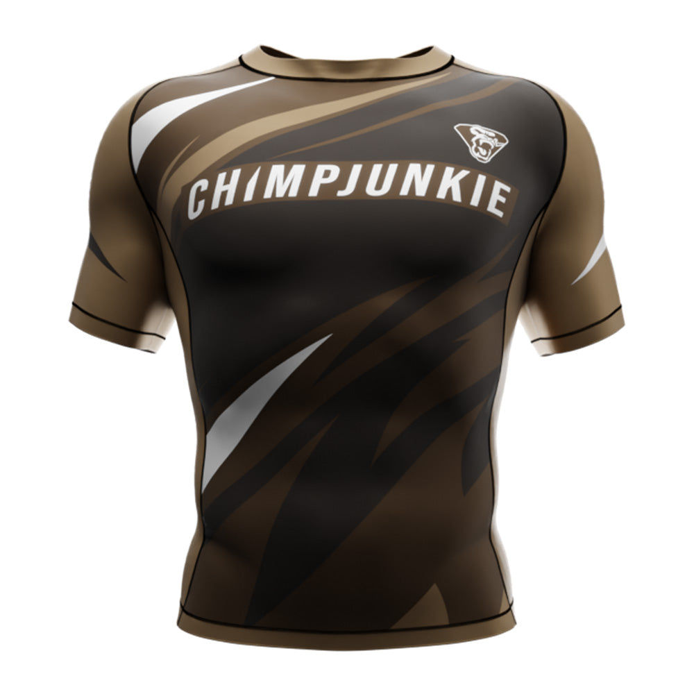 Short Sleeve Swim Top | Assault Ranked Rashguard | Chimpjunkie