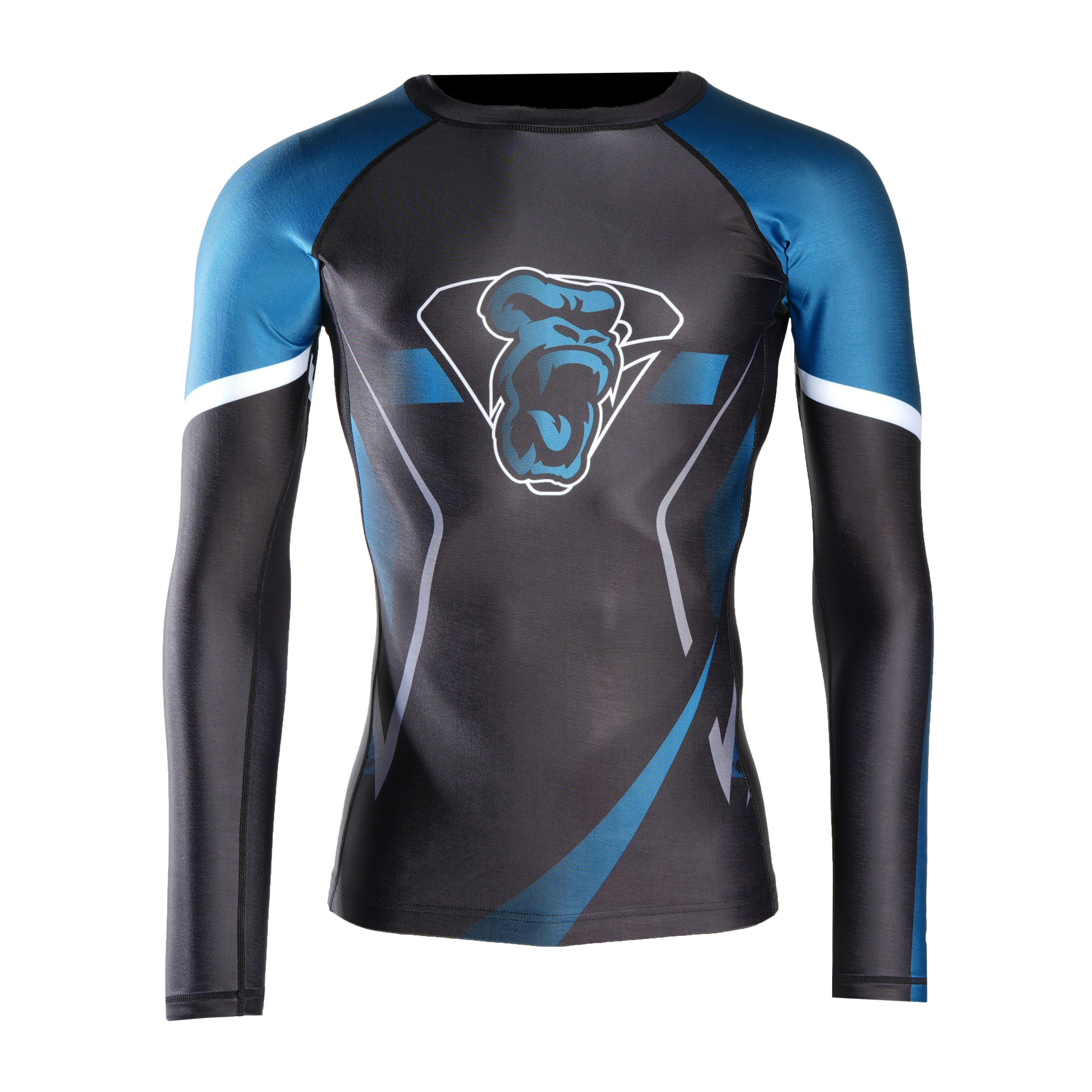 Long Sleeve Swimming Rashguard | Rampage Rashguard | Chimpjunkie Main image
