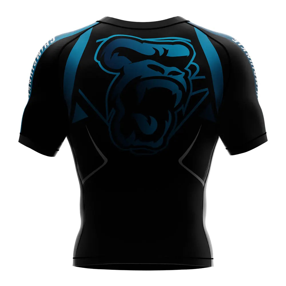 Short Sleeve Rashguard | Rampage Rashguard | Chimpjunkie